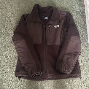 NORTH FACE brown fleece